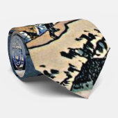 身延川北斎から富士山の裏側 ネクタイ (ロール)