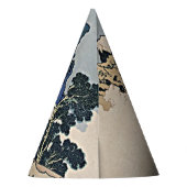 身延川北斎から富士山の裏側 パーティーハット (裏面)