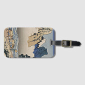 身延川北斎から富士山の裏側 ラゲッジタグ (正面横)