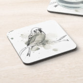 身振り鳥勉強 コースター (左側)