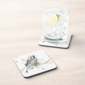 身振り鳥勉強 コースター (右側)