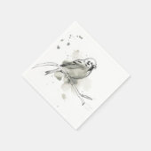 身振り鳥勉強 スタンダードカクテルナプキン (角)