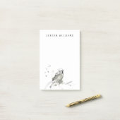 身振り鳥勉強 ポストイット (デスク上)