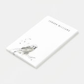 身振り鳥勉強 ポストイット (アングル)