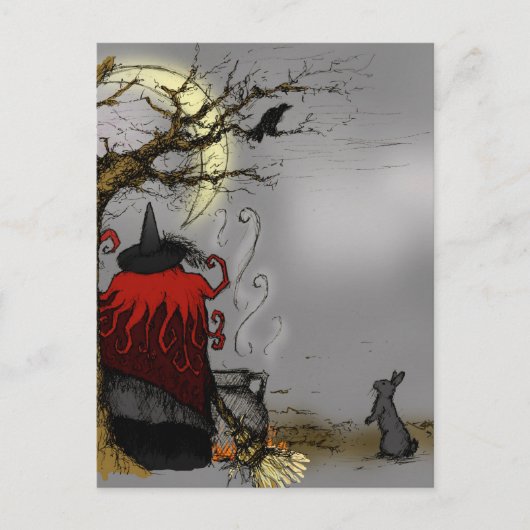 身近なハロウィン ポストカード (正面)