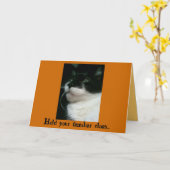 身近な カード (黄色い花)