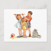 「身長はどれくらい？」 ポストカード (正面)