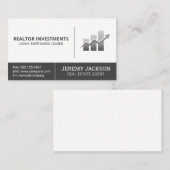 身長計 |ファイナンスの成長 名刺 (正面/裏面)