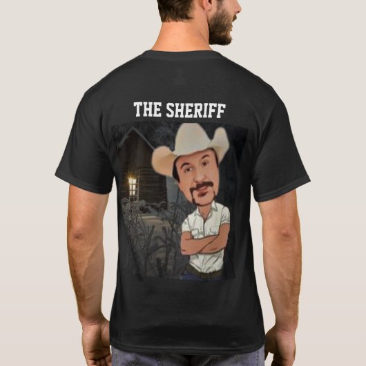 身震いの精霊 Tシャツ (裏面)