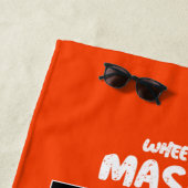 車いすテニス選手バスタオル ビーチタオル (インサイチュ)