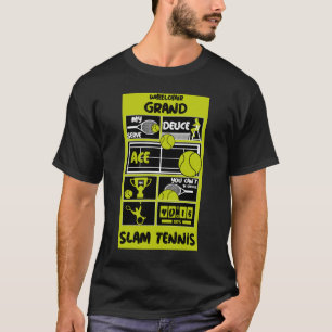 車いすテニス選手 Tシャツ