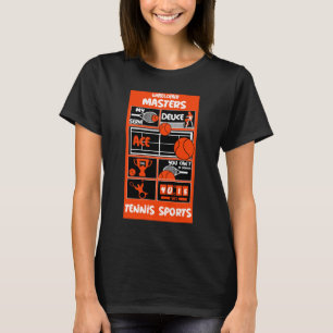 車いすテニス選手Tシャツ Tシャツ