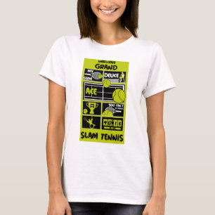 車いすテニス選手Tシャツ Tシャツ