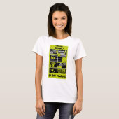 車いすテニス選手Tシャツ Tシャツ (正面フル)
