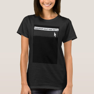 車いすバスケットボールでフーププレーヤーを検索 Tシャツ