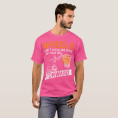 車いすバスケットボール選手障害障害H Tシャツ (正面フル)