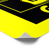 車いすバスケットボール選手 ポスター (角)