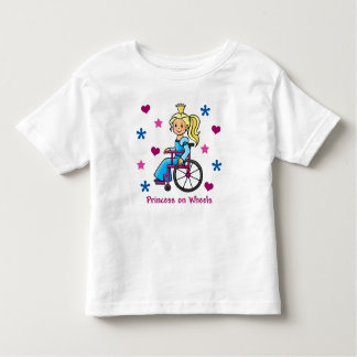車いすプリンセス トドラーTシャツ
