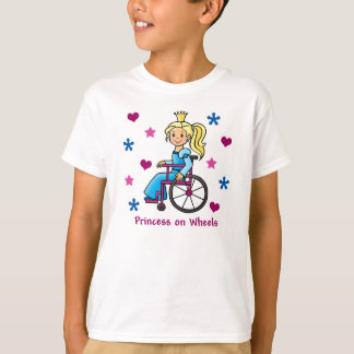 車いすプリンセス Tシャツ