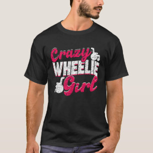 車いすユーモア障害ハンディキャップギフト Tシャツ