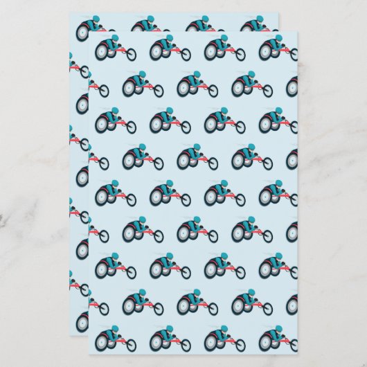 車いすレース (正面/裏面)