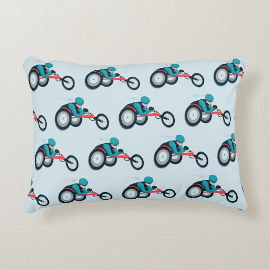 車いすレース アクセントクッション (正面)