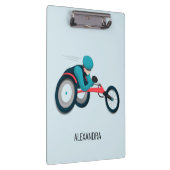 車いすレース クリップボード (右)