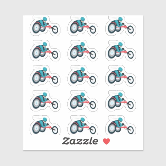 車いすレース シール (シート)