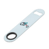 車いすレース スピード栓抜き (正面アングル)