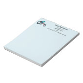 車いすレース ノートパッド (回転)