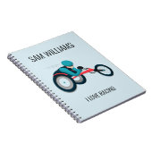 車いすレース ノートブック (右側)