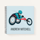 車いすレース ノートブック (正面)