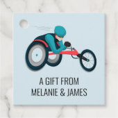 車いすレース フェイバータグ (正面)