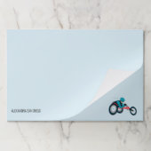 車いすレース ペーパーパッド (折り畳み)