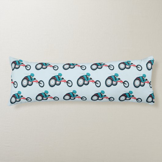 車いすレース ボディピロー (正面)