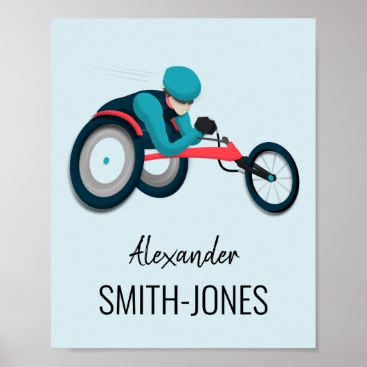 車いすレース ポスター (正面)