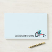 車いすレース ポストイット (デスク)