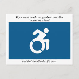 車いすレース ポストカード