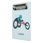 車いすレース ミニクリップボード (アングル2)