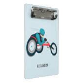 車いすレース ミニクリップボード (アングル)