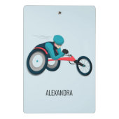 車いすレース ミニクリップボード (裏面)