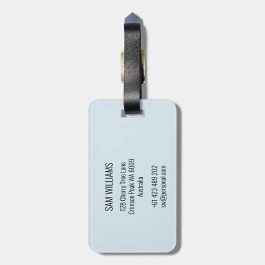 車いすレース ラゲッジタグ (裏面縦)