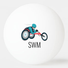 車いすレース 卓球ボール