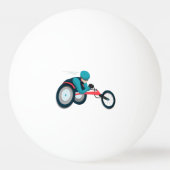 車いすレース 卓球ボール (裏面)