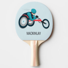 車いすレース 卓球ラケット