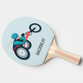 車いすレース 卓球ラケット (横)