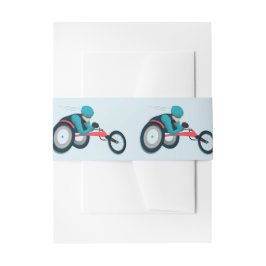 車いすレース 招待状ベリーバンド