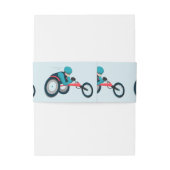 車いすレース 招待状ベリーバンド (裏面例)