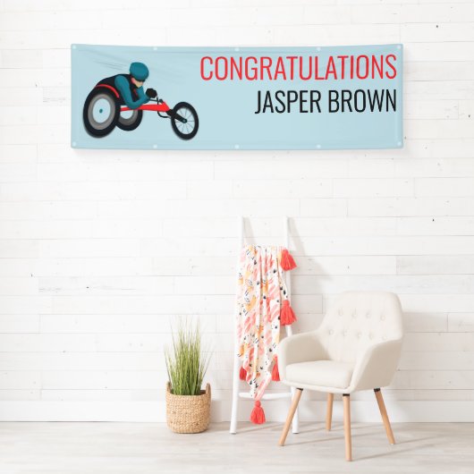 車いすレース 横断幕 (インサイチュ)