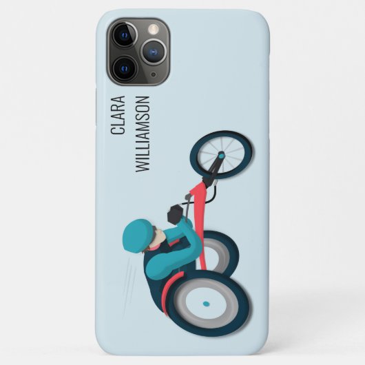 車いすレース Case-Mate iPhoneケース (裏面)